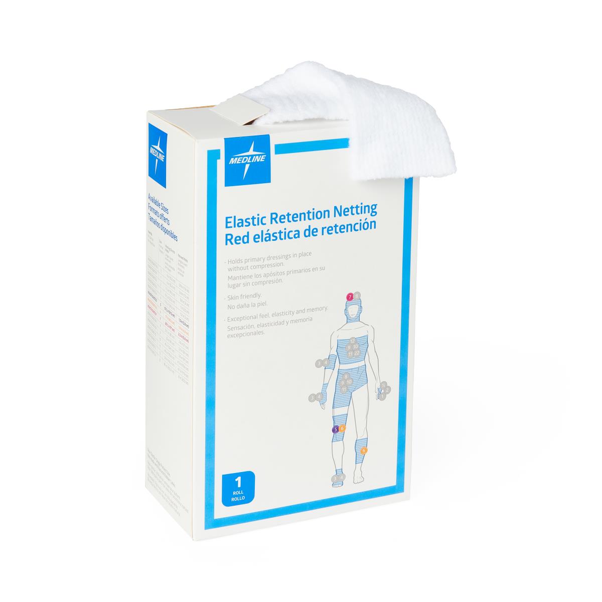 Medline Stretch Tubular Elastic Dressing Retention Nets