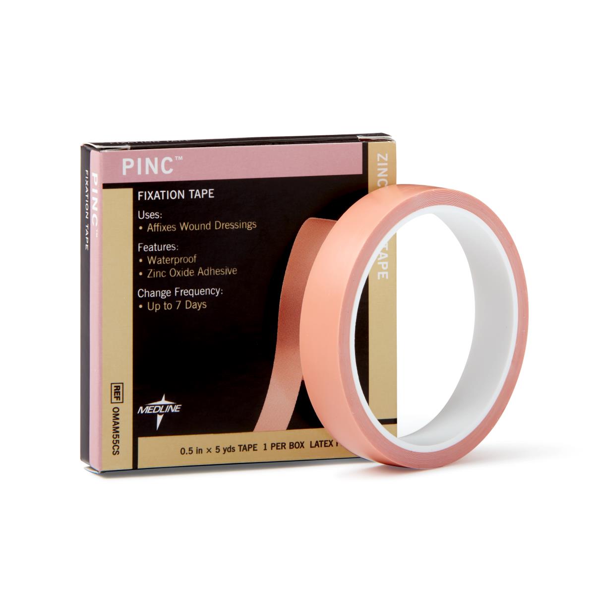 Medline Pinc Zinc Oxide Dressing Fixation Tape