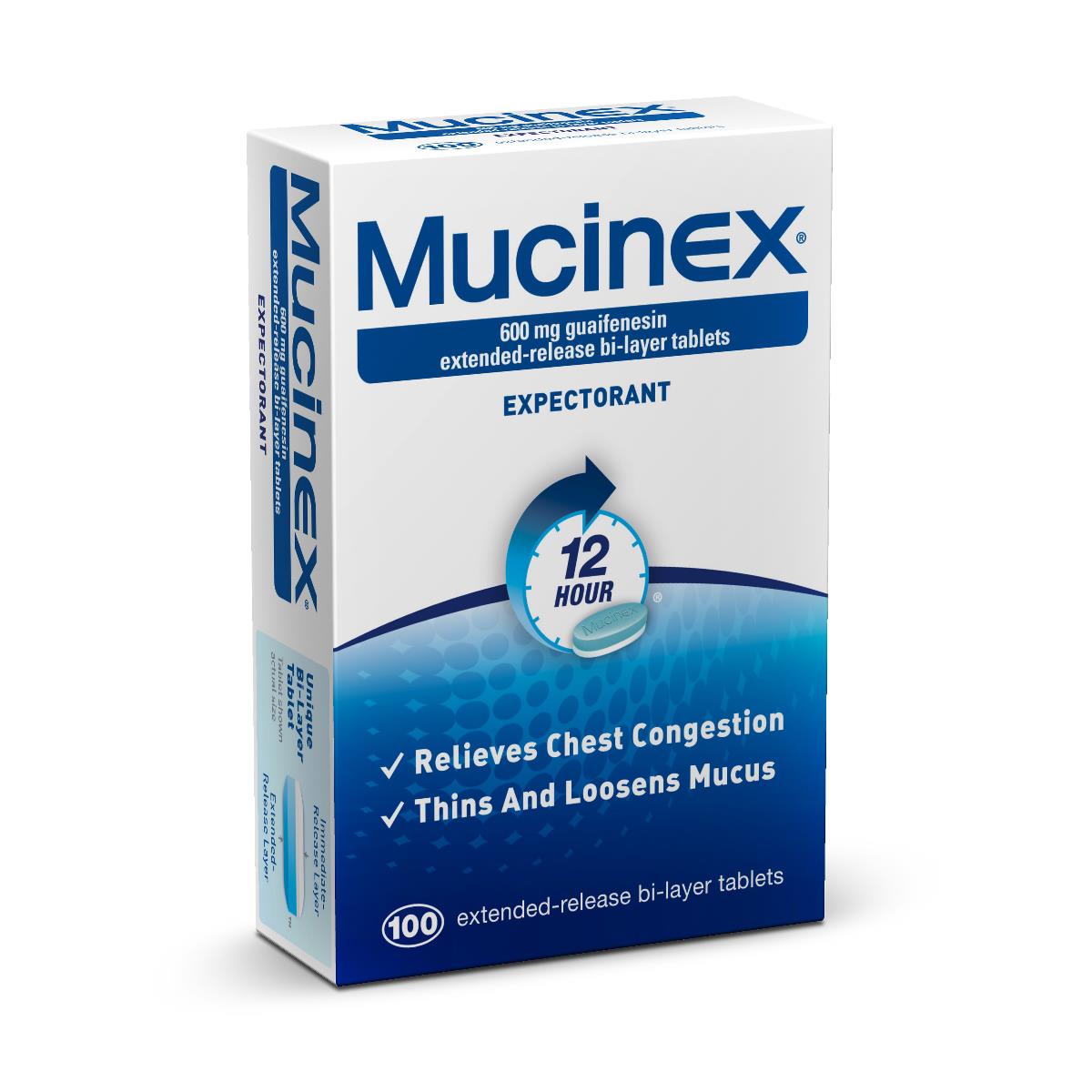 Medline Mucinex Extended-Release Tablets