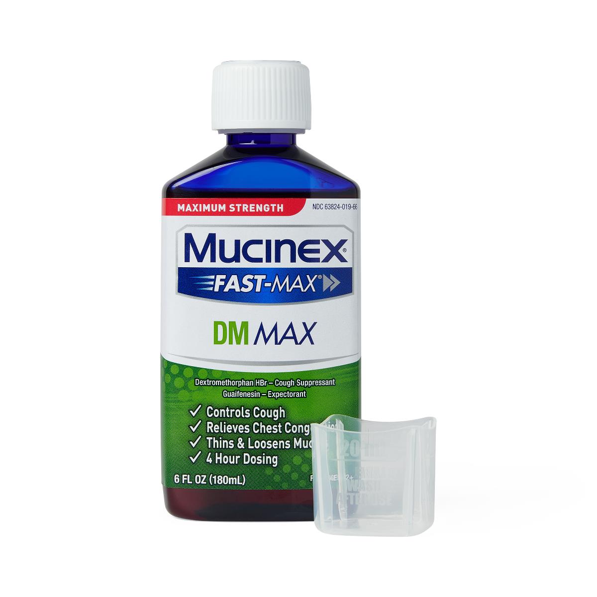 Medline Mucinex FAST-MAX Liquid Cough and Cold Medicine