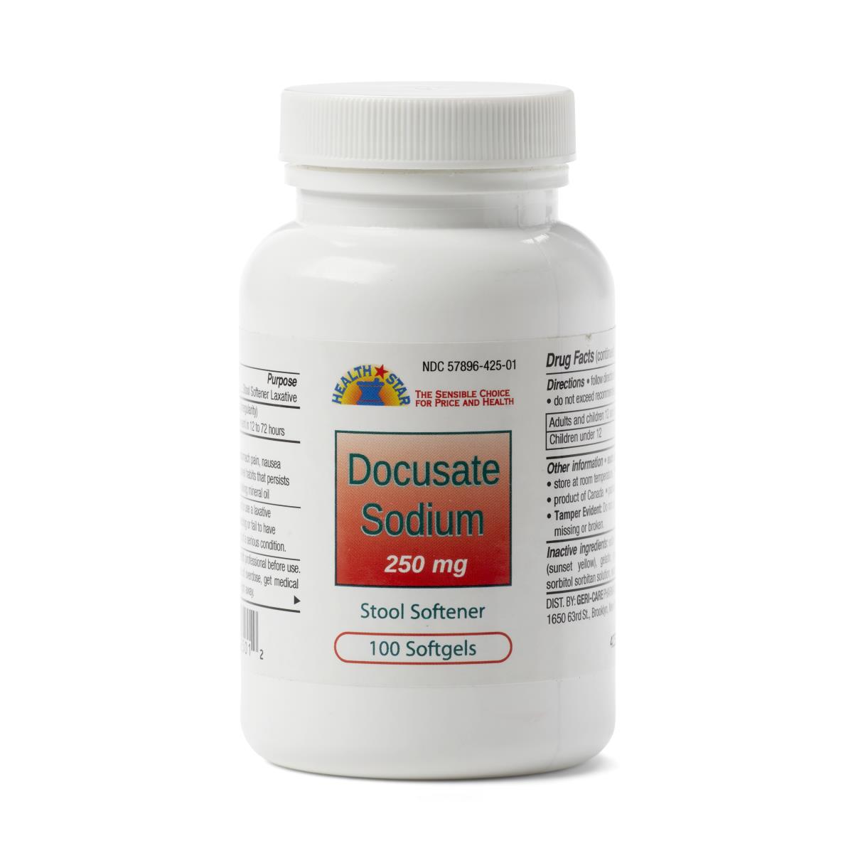 Medline Docusate Sodium Stool Softener