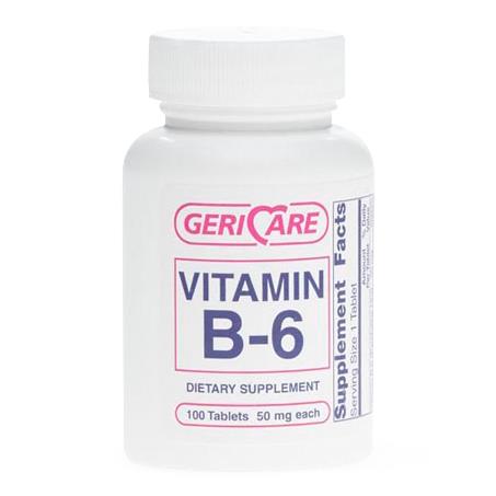 Medline Vitamin B-6 Tablets