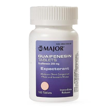 Medline Guaifenesin Expectorant Tablets