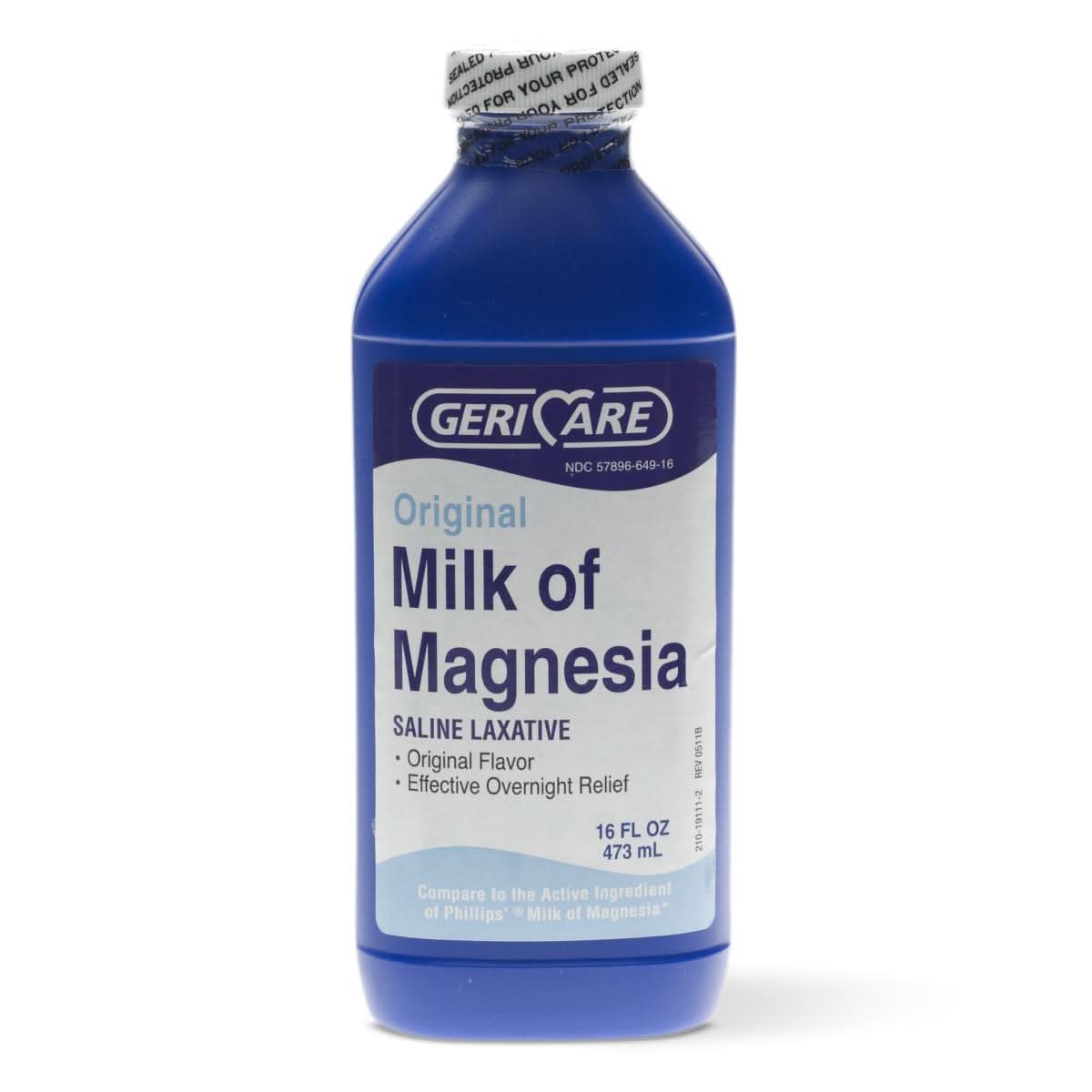Medline Milk of Magnesia Saline Laxative