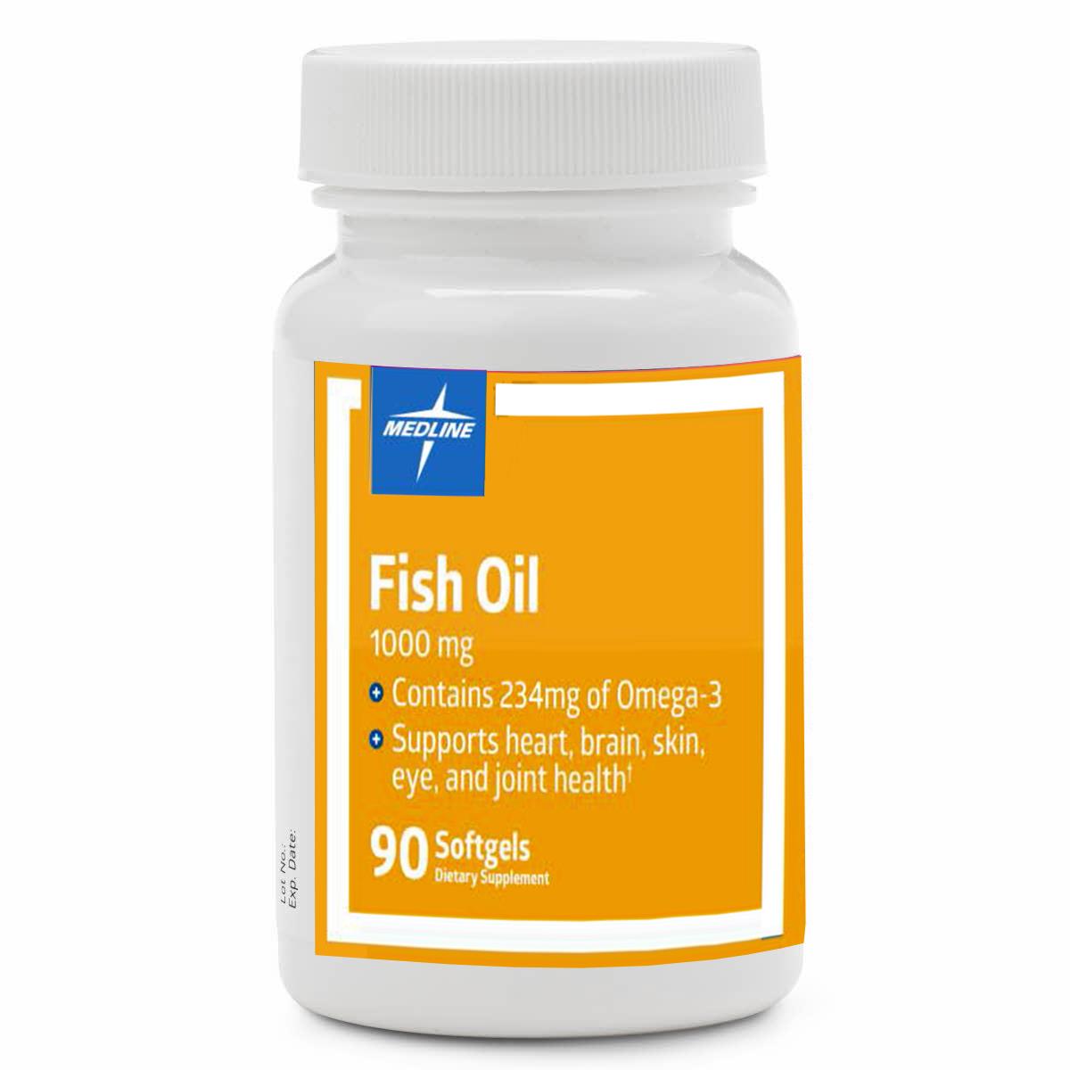 Medline 21st Century Fish Oil Softgels