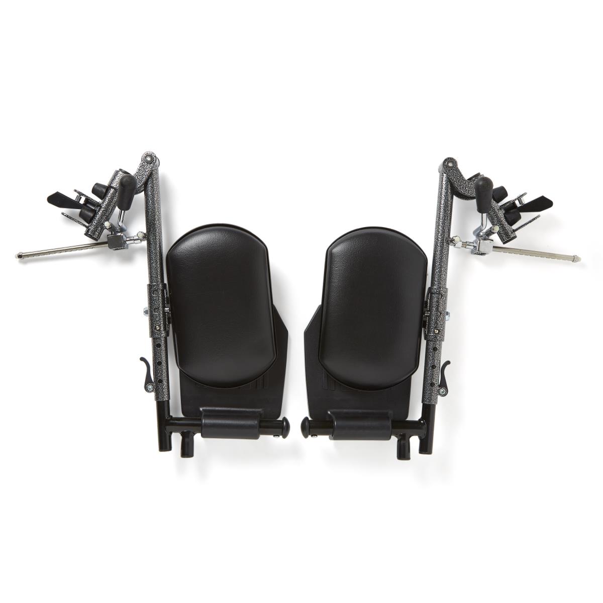 Medline Leg Rest Assemblies with Calf Pads for Medline Wheelchairs