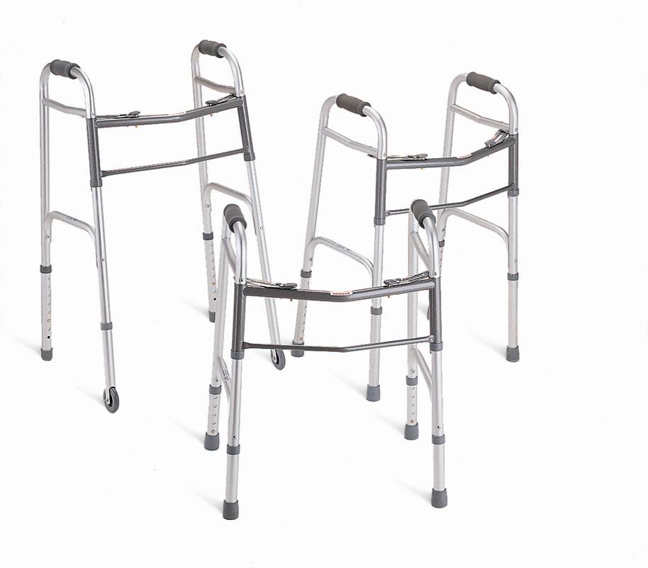 Medline Junior Two-Button Folding Walkers