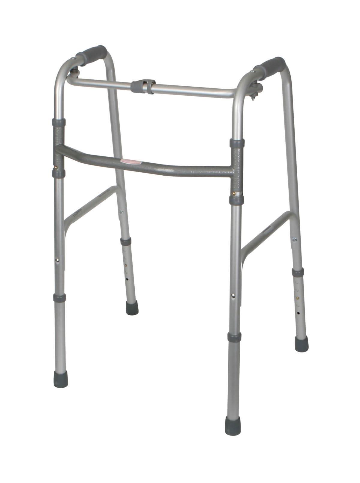 Medline Adult One-Button Folding Walkers