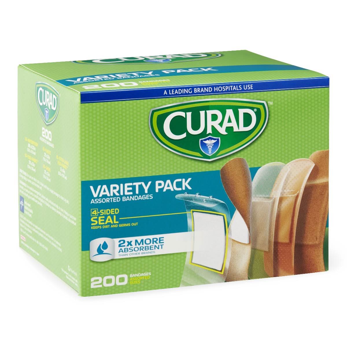 Medline CURAD Variety Pack Assorted Bandages