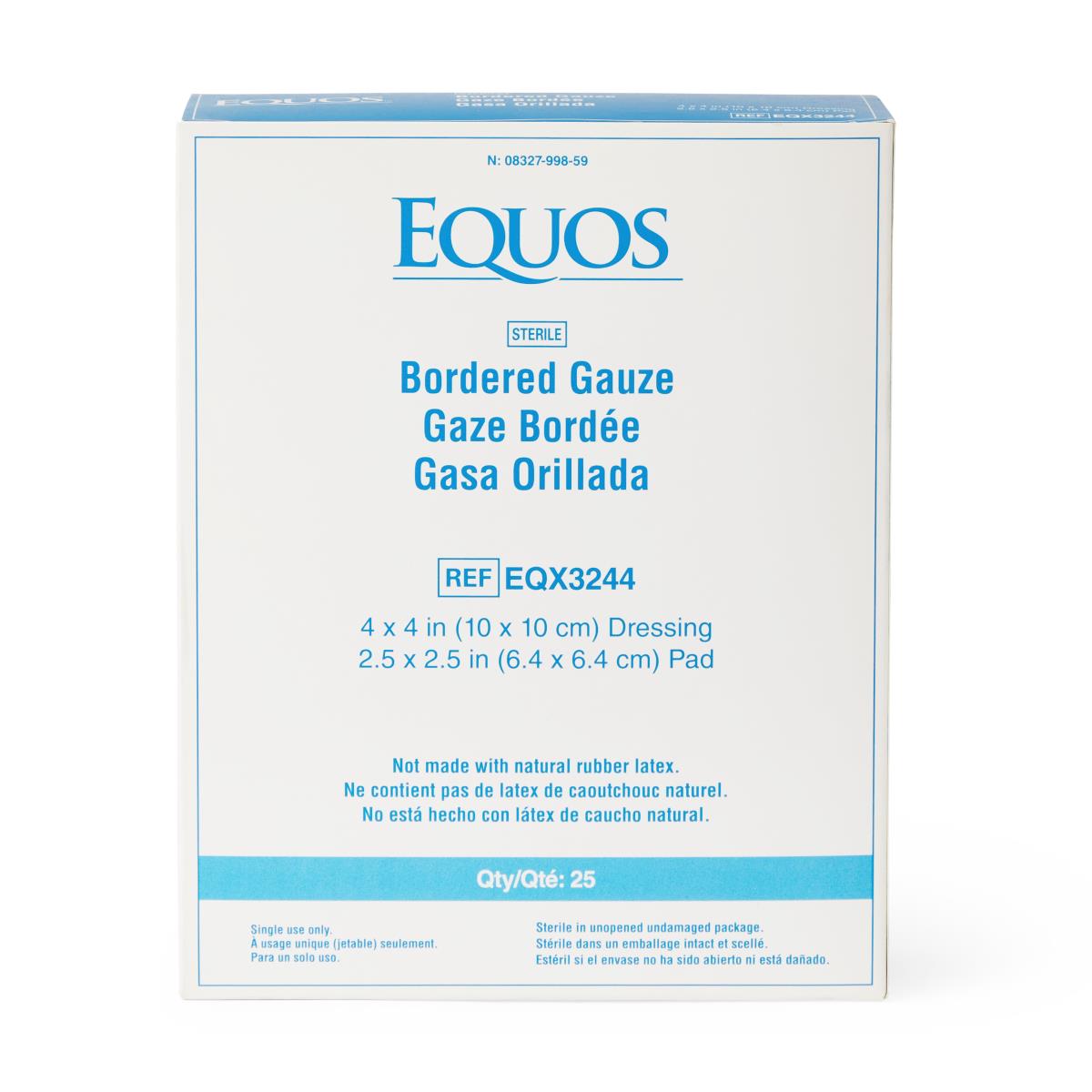 Medline EQUOS Sterile Bordered Gauze