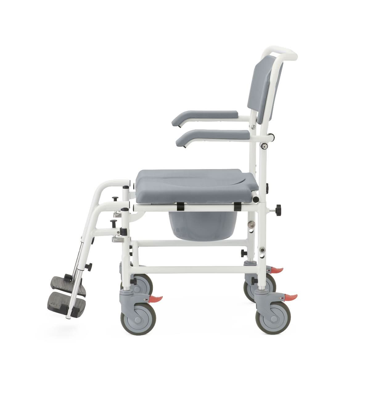 Medline Aluminum Commodes with Wheels