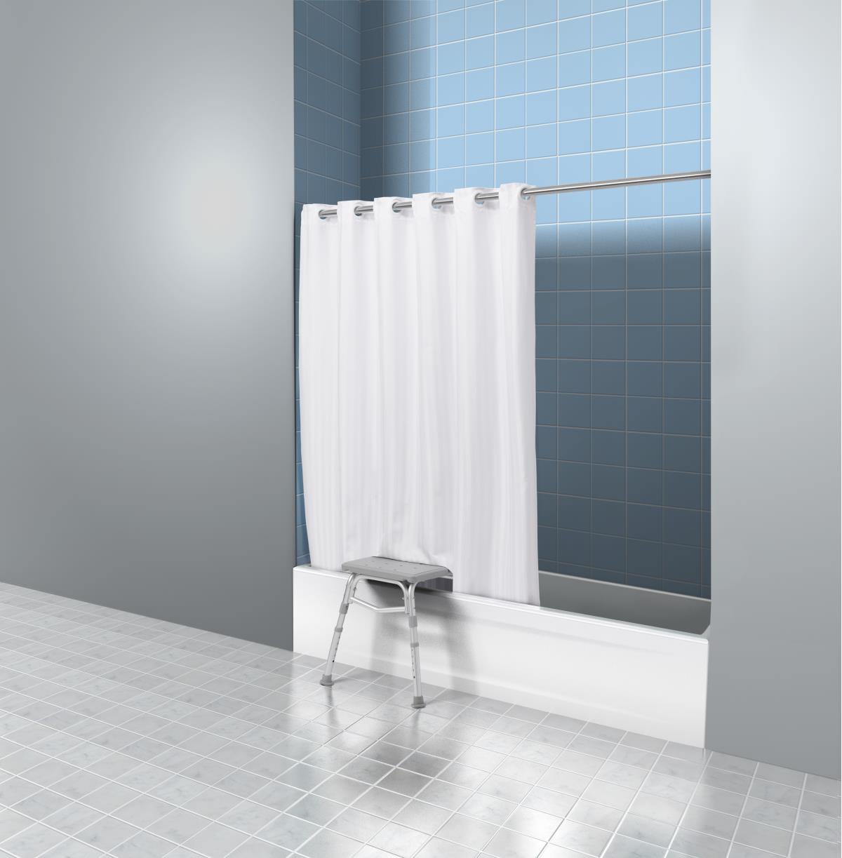 Medline Transfer Bench Shower Curtain
