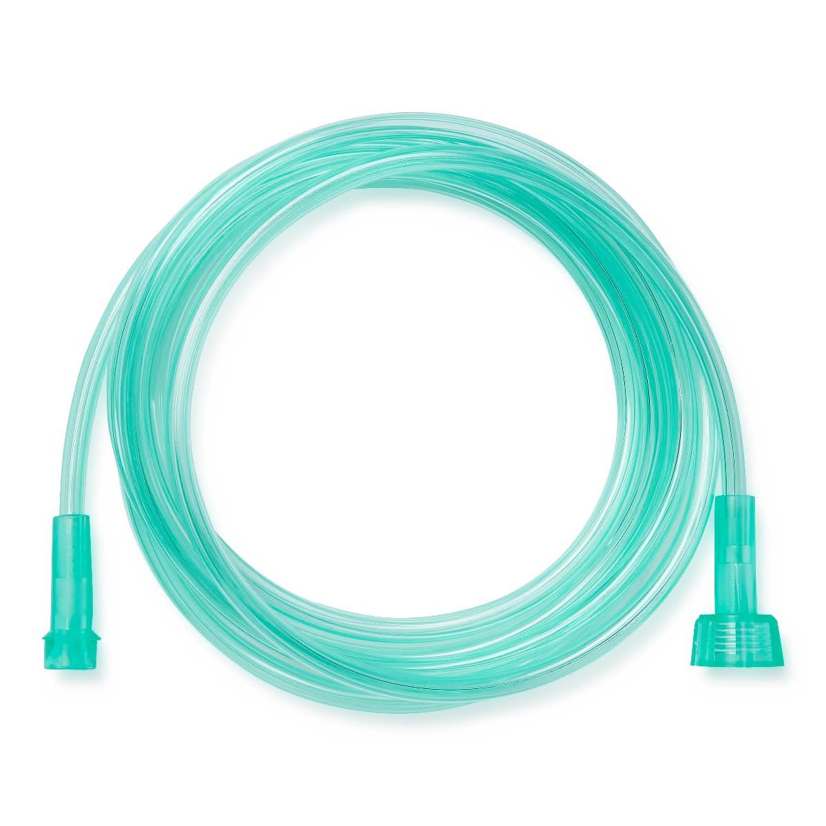 Medline Green Oxygen Tubing w/Univrsal Connector