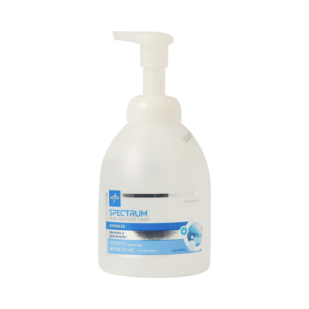 Medline Spectrum Advanced 70% Ethyl Alcohol Foaming Hand Sanitizer