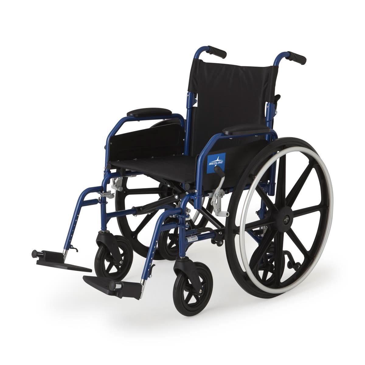 Medline Hybrid 2 Transport Wheelchair Chairs