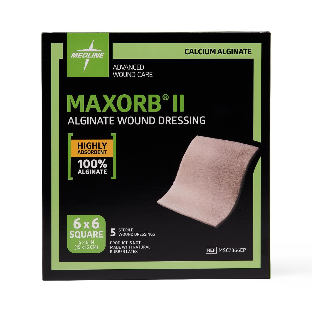 Medline Maxorb II Alginate Wound Dressings
