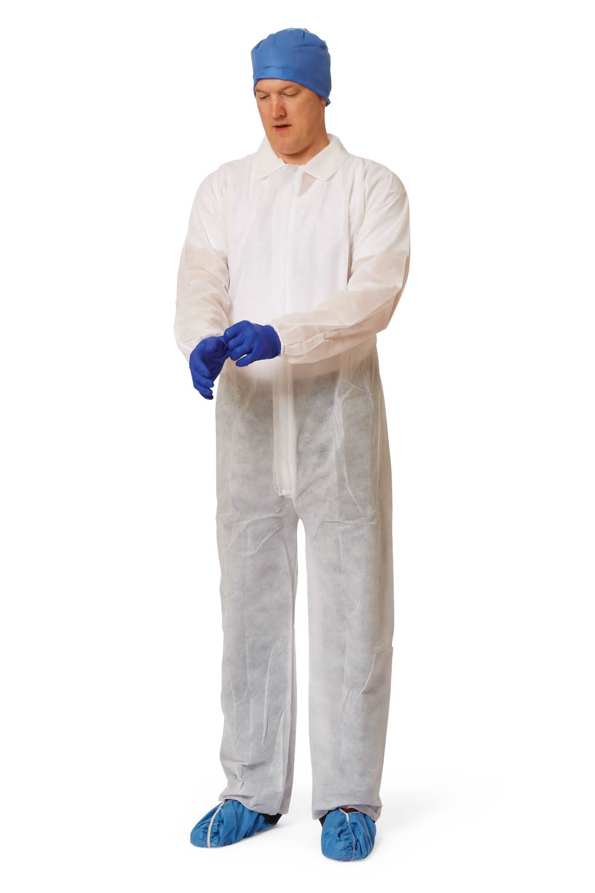 Medline Heavy Weight Spunbond Coveralls