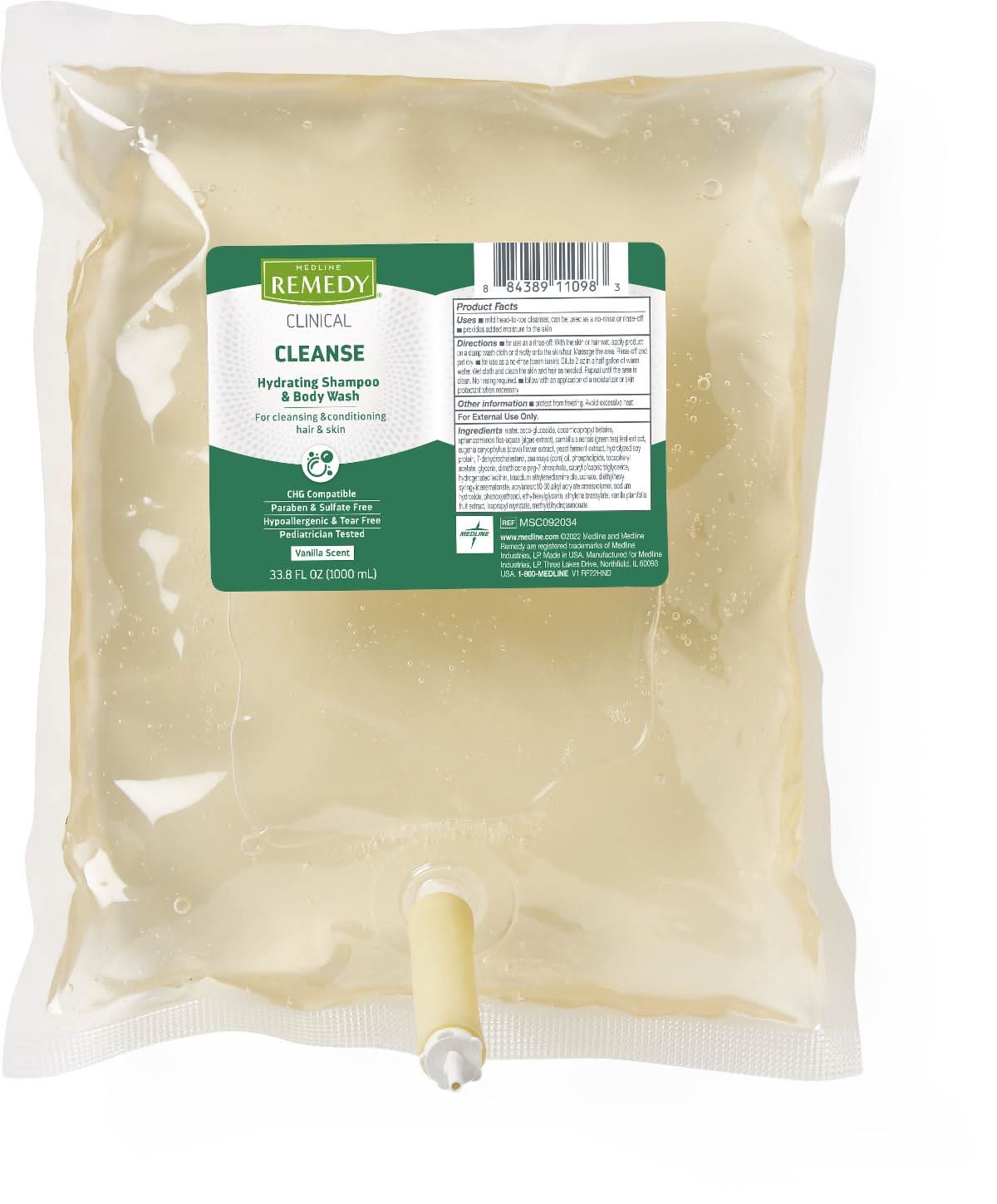 Medline Remedy Phytoplex Hydrating Cleansing Gel