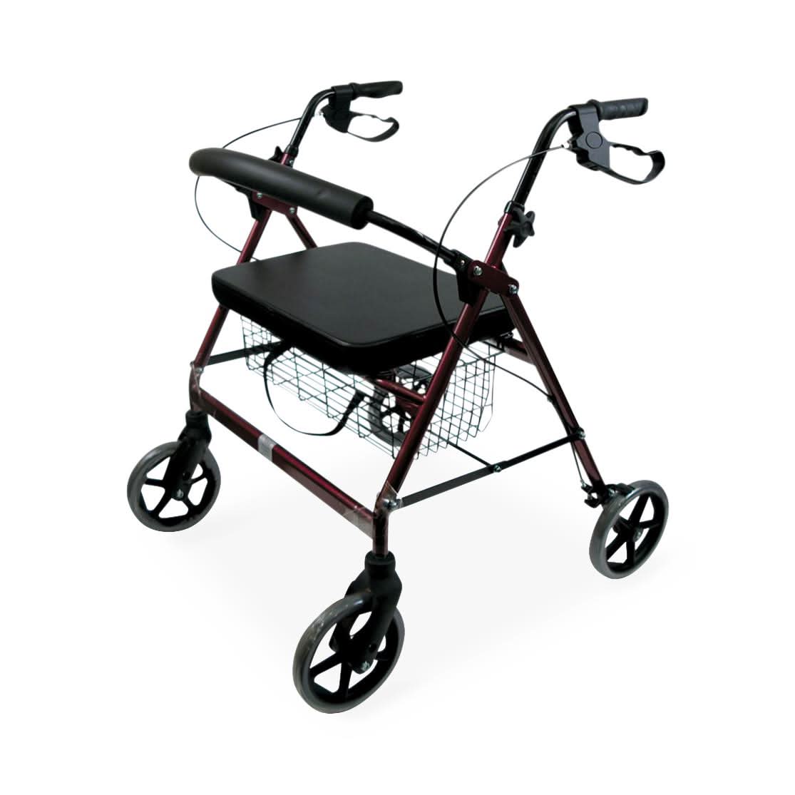 Medline DMI Extra-Wide Heavy-Duty Steel Bariatric Rollator