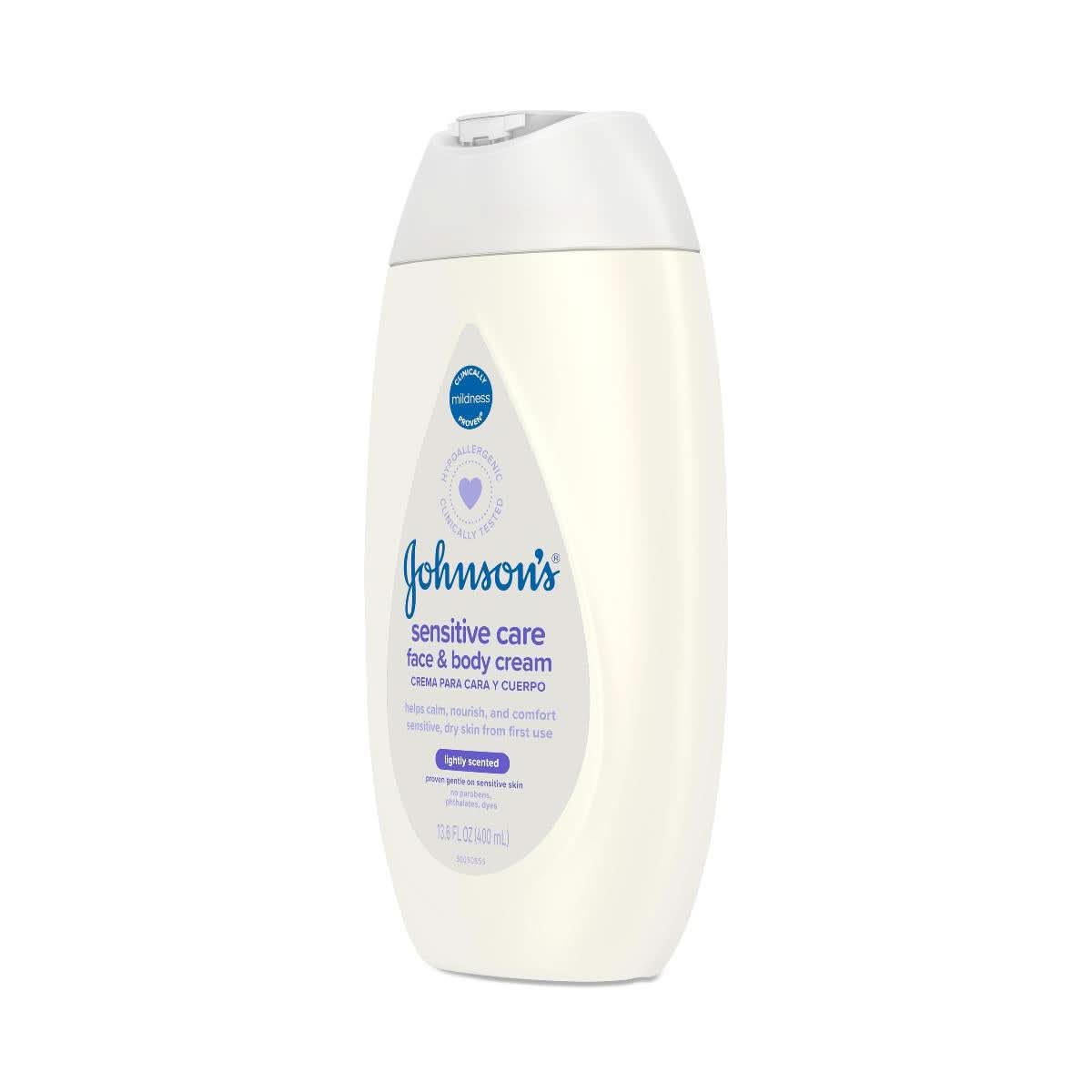 Medline Johnson's Sensitive Care Face and Body Cream