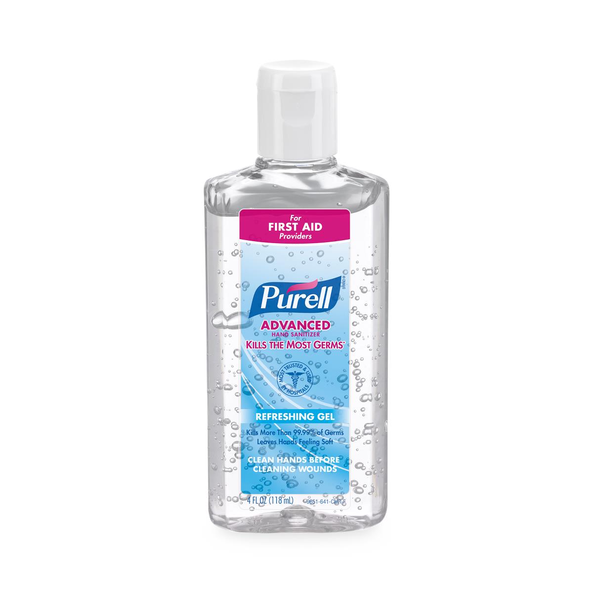 Medline Purell Advanced 70% v/v Ethyl Alcohol Gel Hand Sanitizers