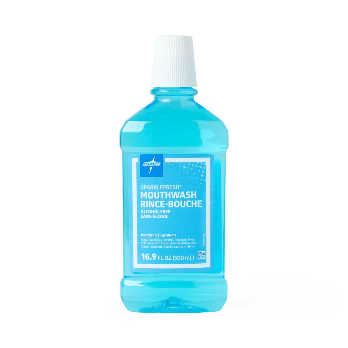 Medline Sparkle Fresh Alcohol Free Mouthwash