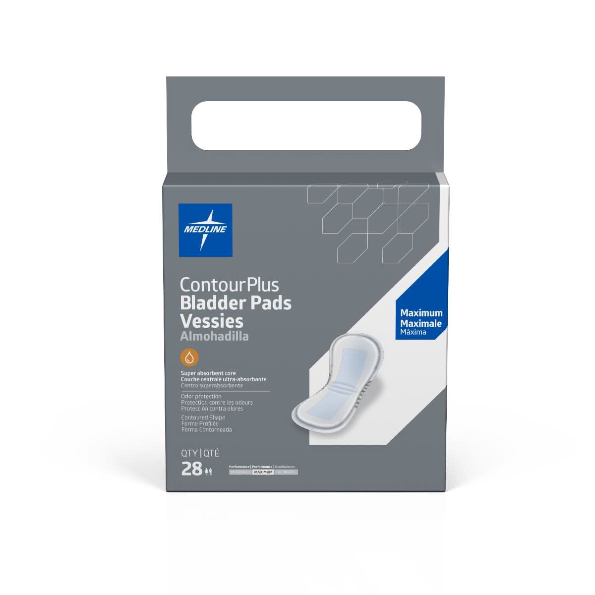 Medline ContourPlus Bladder Control Pads