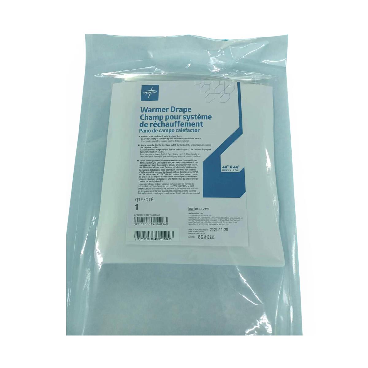 Medline Sterile Fluid Warmer Drapes