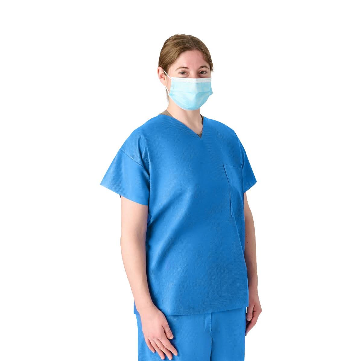 Medline Disposable Scrub Shirts