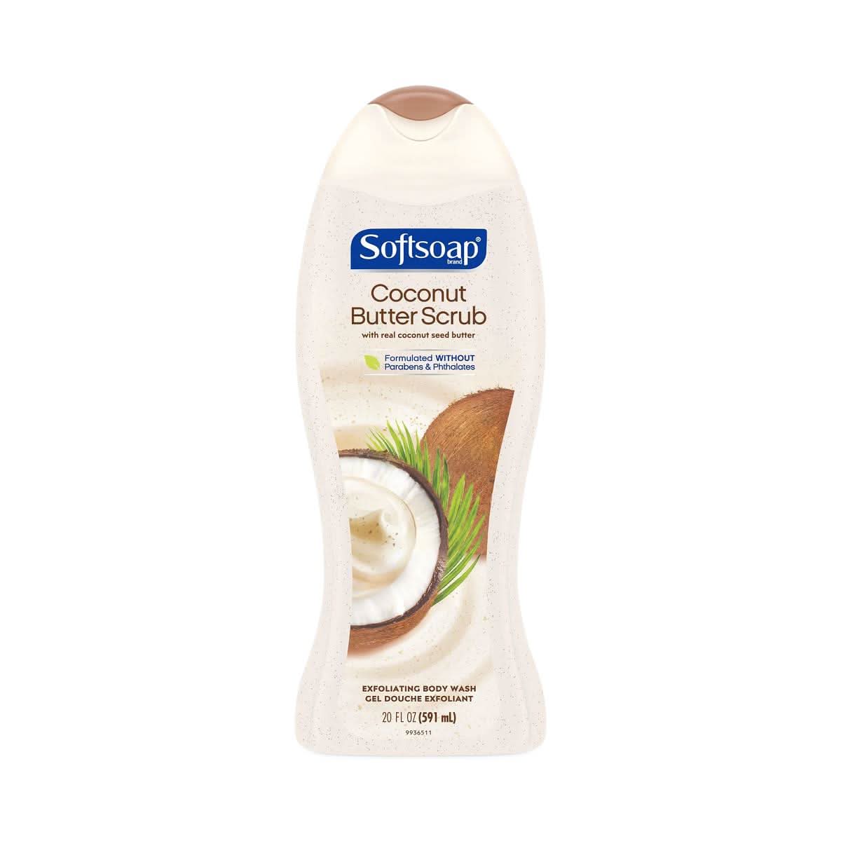 Medline Softsoap Coconut Butter Scrub Bodywash