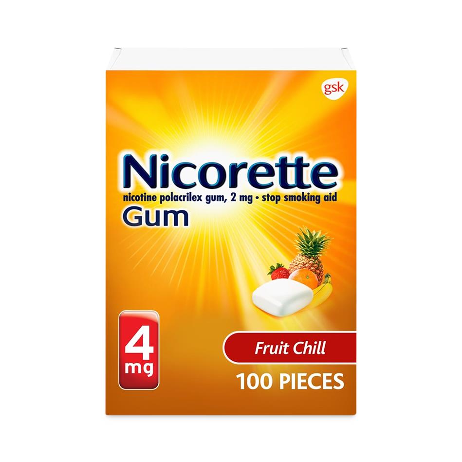 Medline Nicorette Stop Smoking Gum