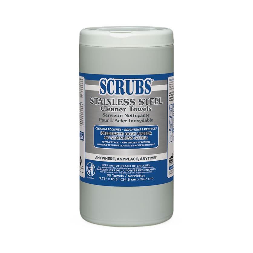 Medline Stainless Steel Cleaner Towels