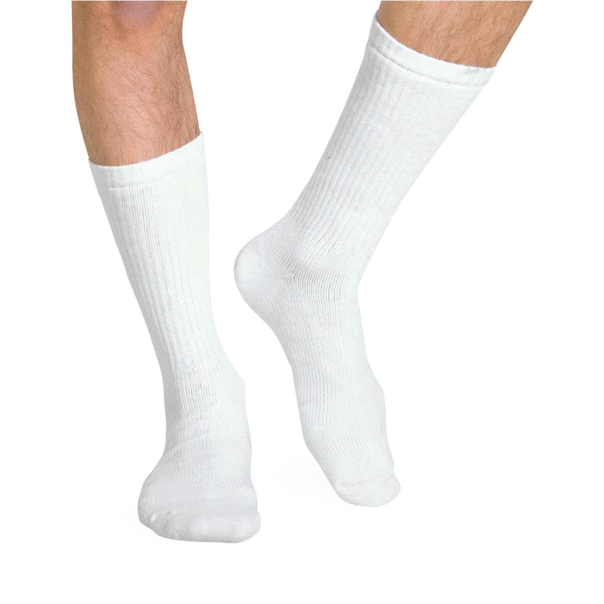Medline Heelbo Diabetic Crew Socks