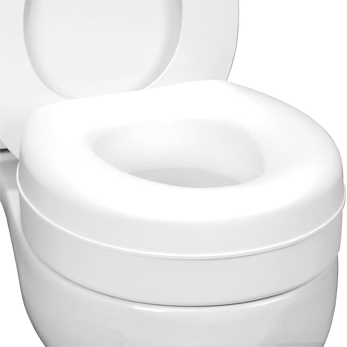 Medline HealthSmart Portable Elevated Toilet Seat Risers