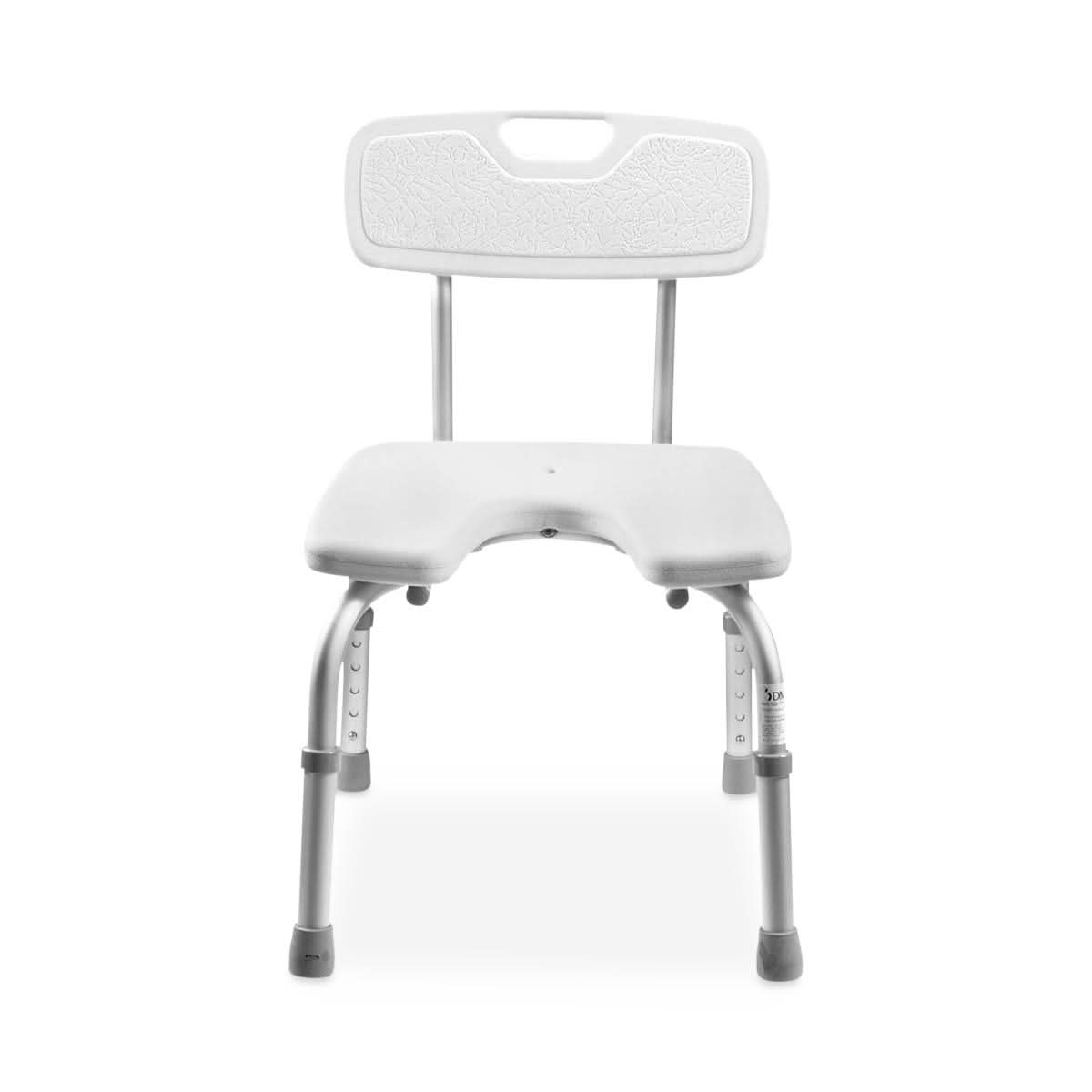 Medline DMI Bath and Shower Chair Bench With U-Shaped Seat