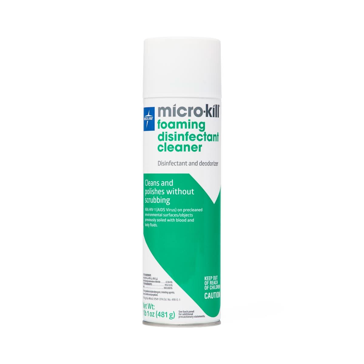 Medline Micro-Kill Foaming Disinfectant Cleaner