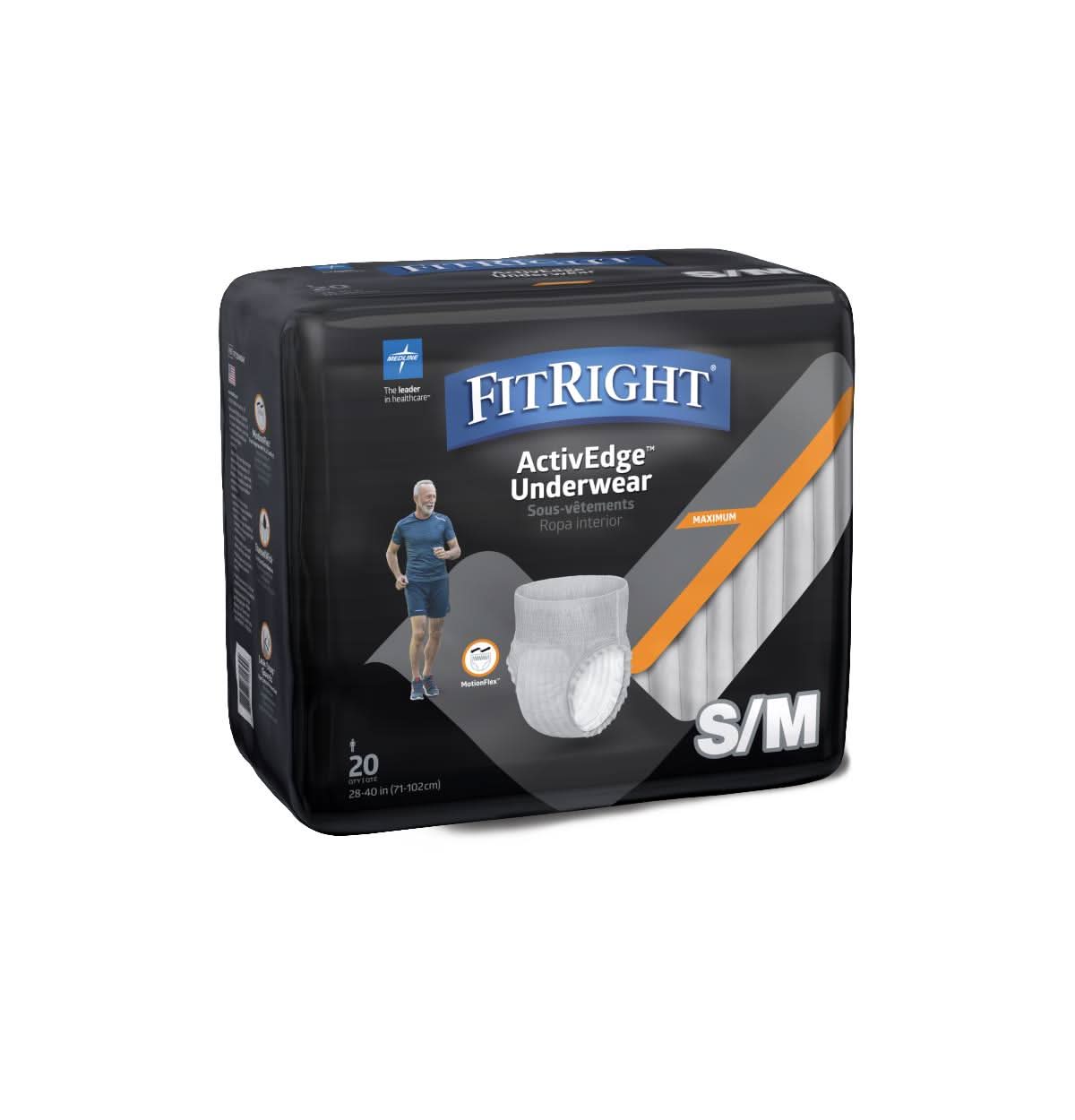 Medline FitRight Ultra Underwear for Men