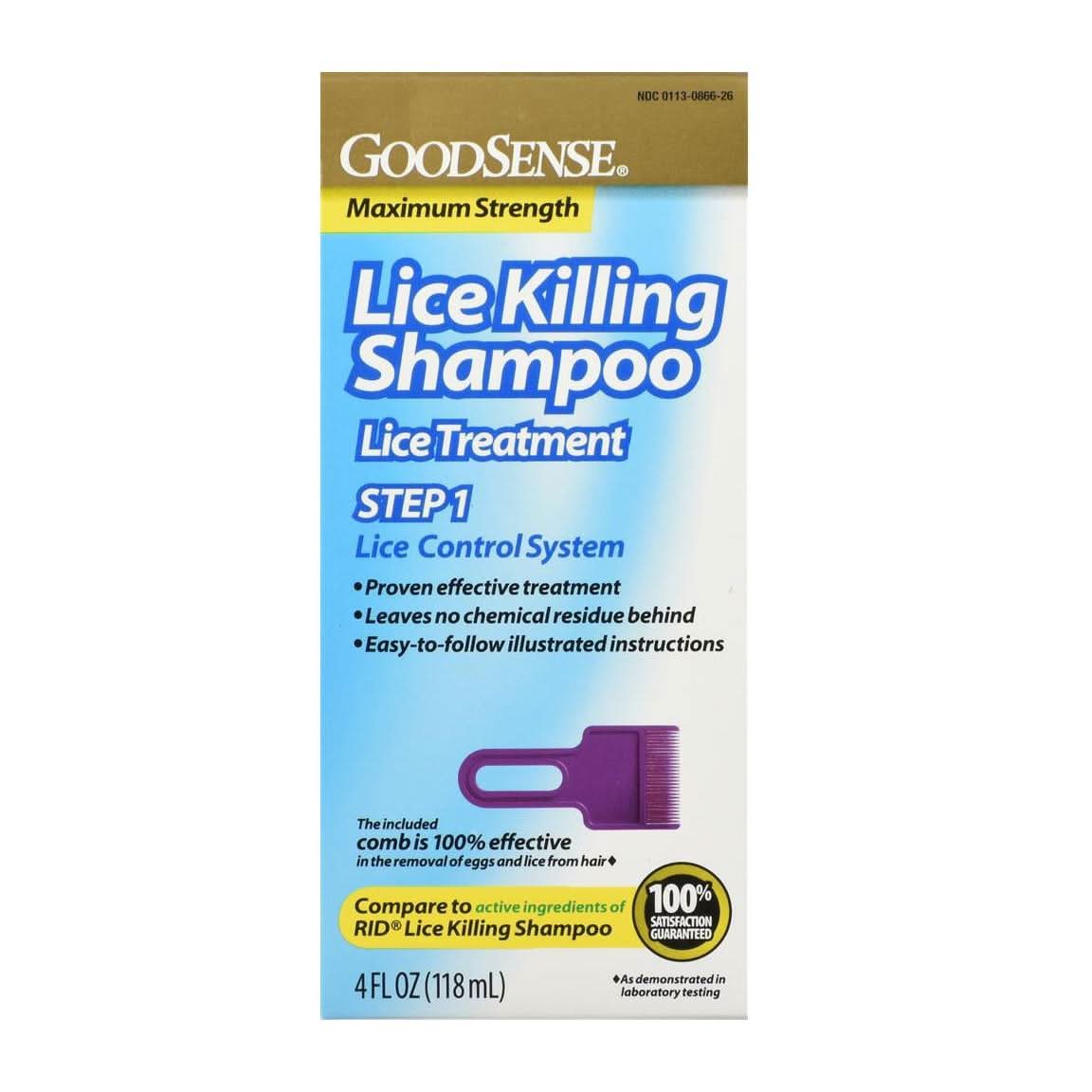 Medline Lice Treatment Shampoo