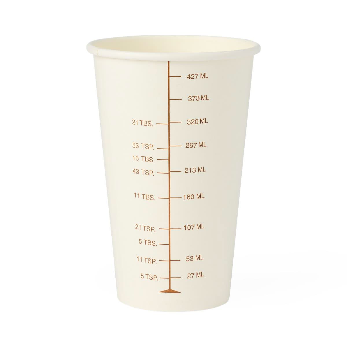 Medline Graduated Disposable Paper Drinking Cup