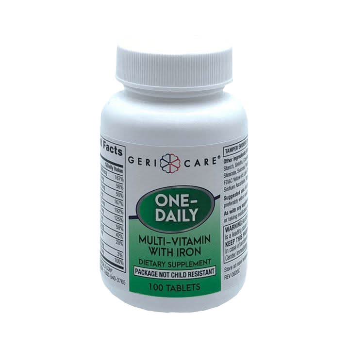 Medline Multivitamin Tablets with Iron