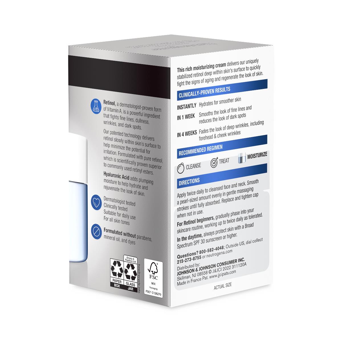 Medline Neutrogena Rapid Wrinkle Repair Retinol Cream