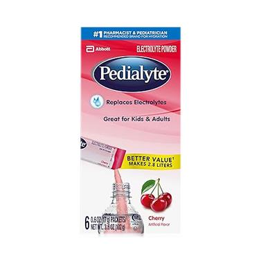 Medline Pedialyte Electrolyte Powder Packets