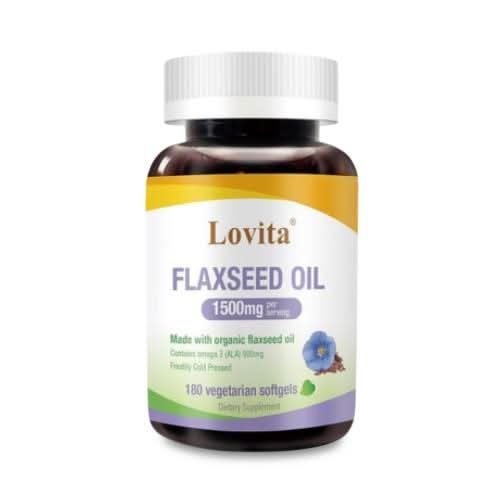 Medline Vitalabs Flaxseed Oil Softgels