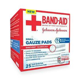 Medline BAND-AID First Aid Nonstick Gauze Pads