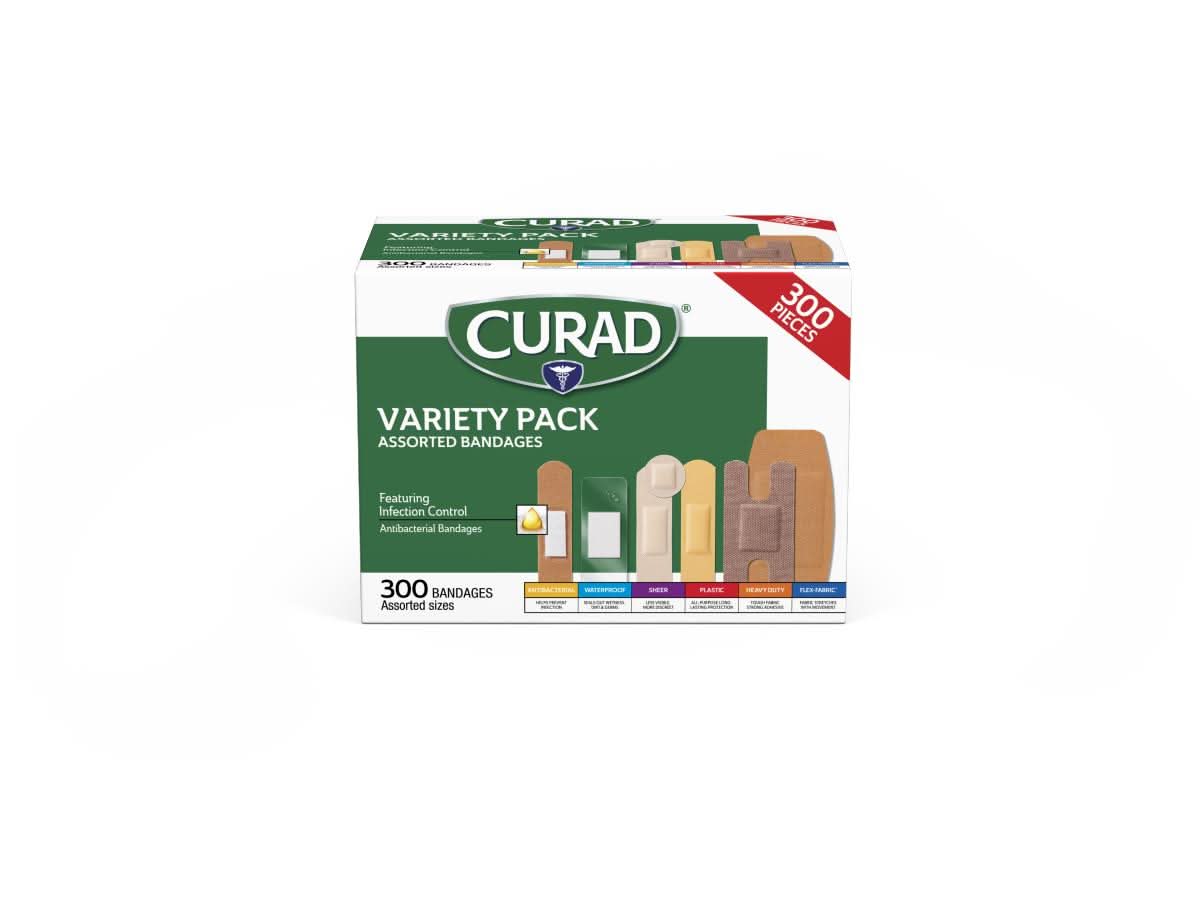 Medline CURAD Variety Pack Assorted Bandages