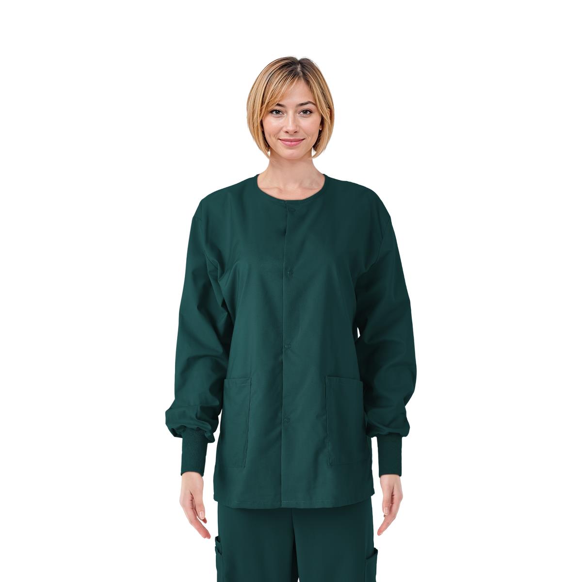 Medline ComfortEase® Unisex Crew-Neck Warm-Up Jackets