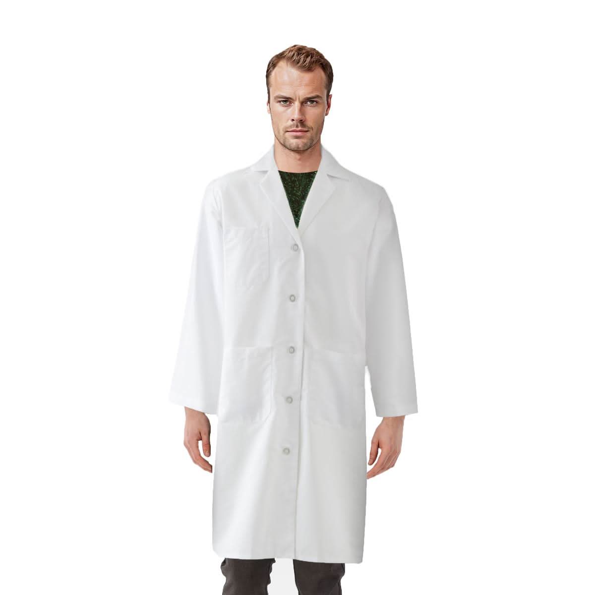 Medline Men's Full Length Lab Coats