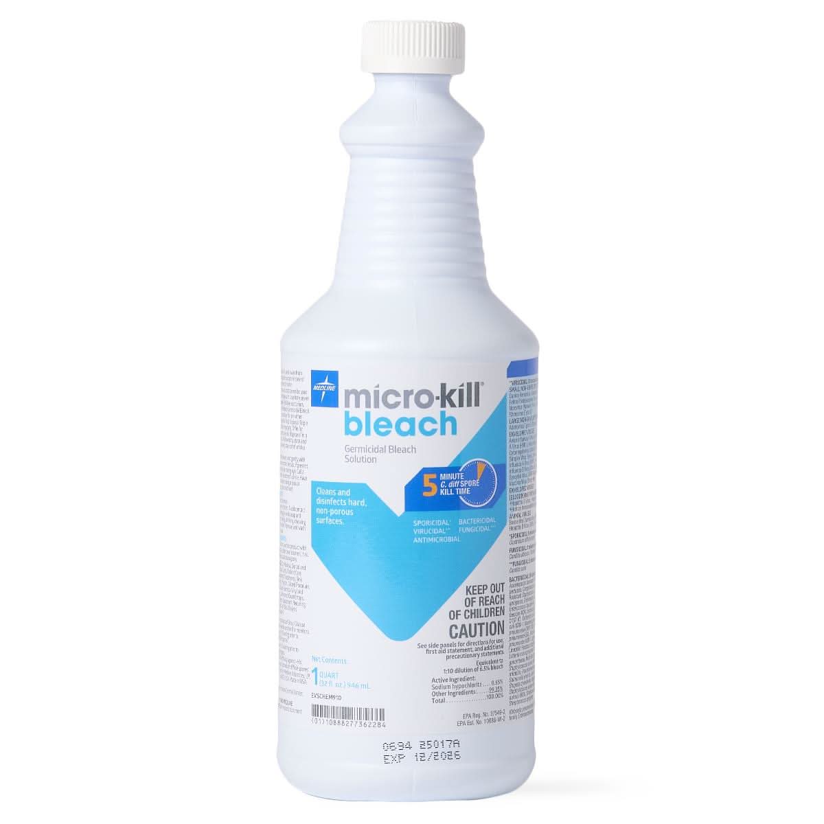 Medline Micro-Kill Bleach Germicidal Bleach Solutions
