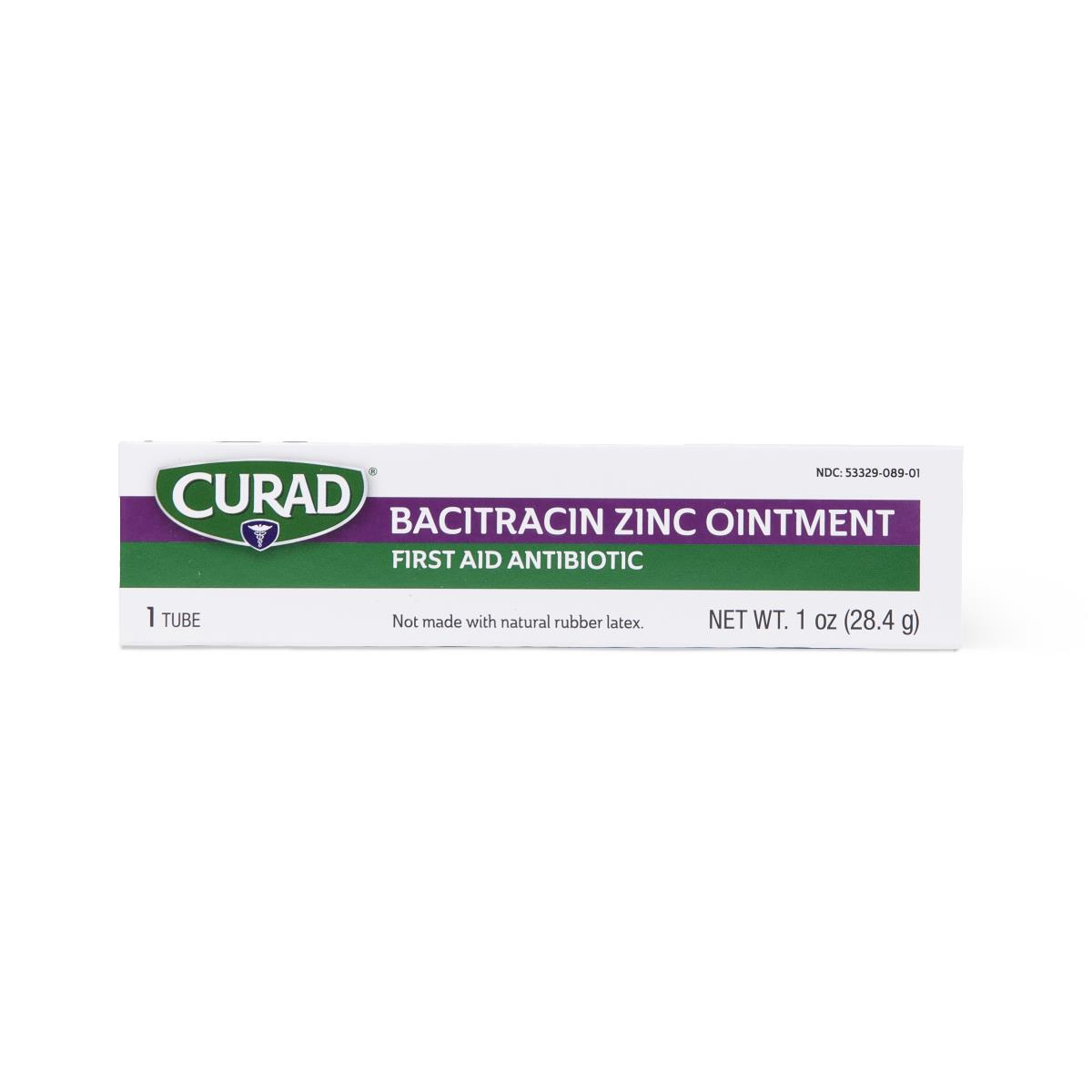 Medline CURAD Bacitracin Antibiotic Ointments with Zinc