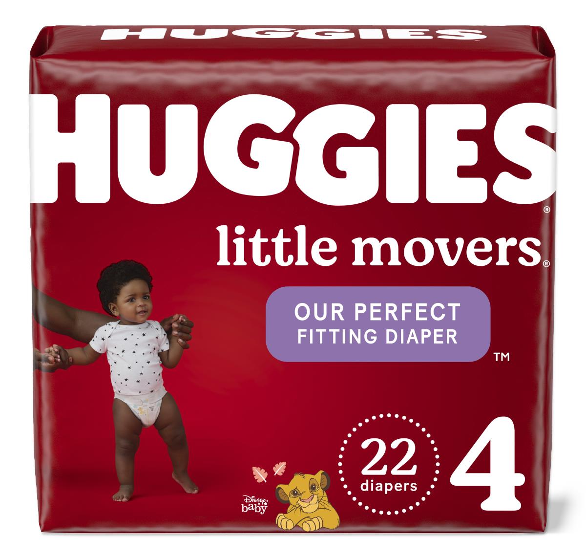 Medline Huggies Little Movers Diapers